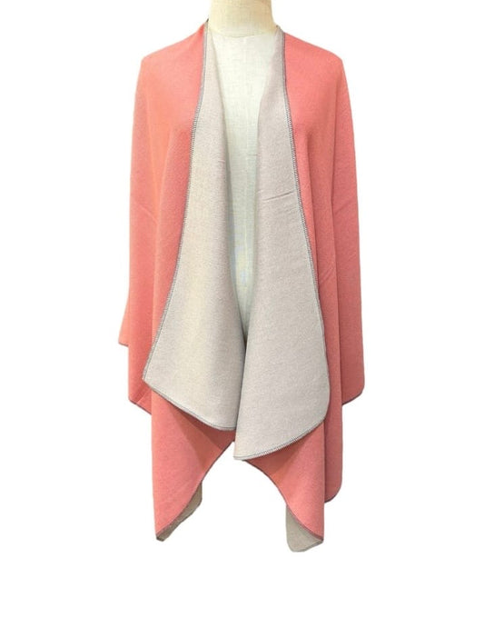 Ruana Coral-beige